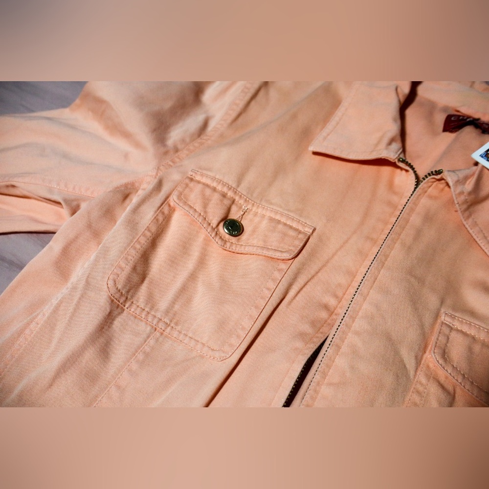 Vintage CHAPS Peach/Coral Utility Jacket – Women’s - S / M